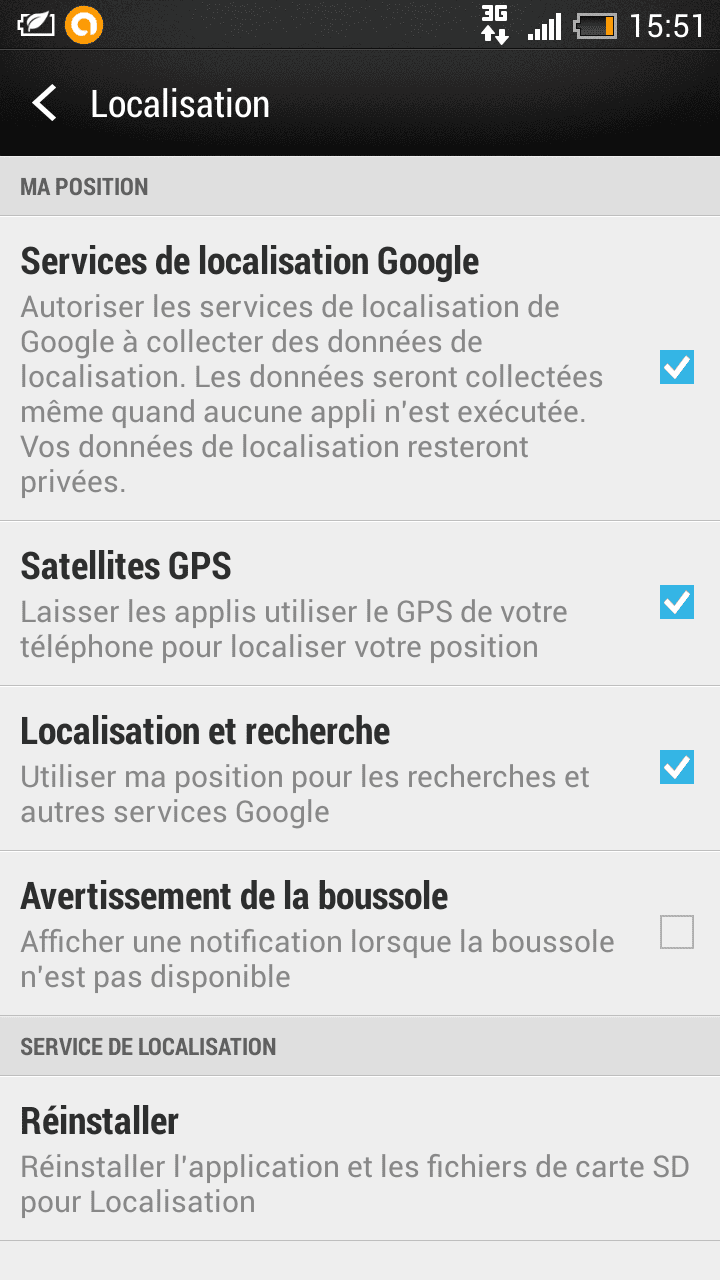 geolocalisation android