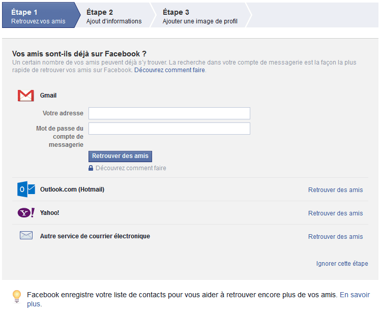 Comment s'inscrire sur Facebook ? Comment procéder à votre inscription Facebook ? Comme créer un compte Facebook ?