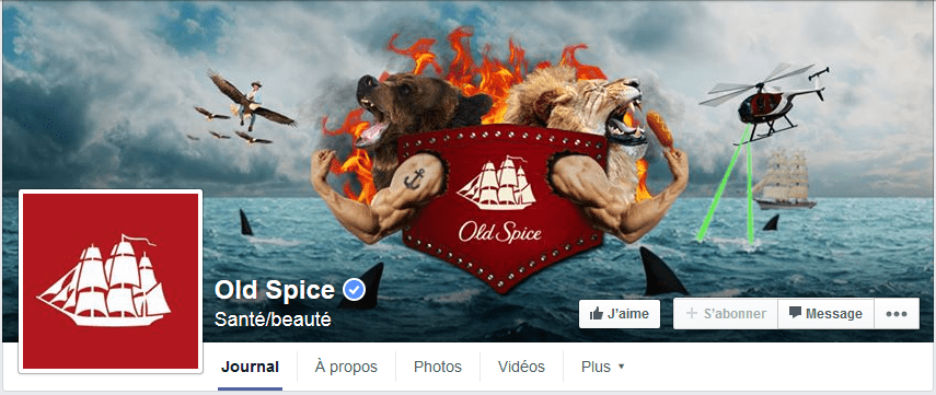 couverture facebook old spice
