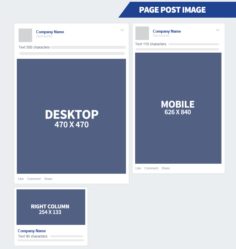 dimensions annonces facebook