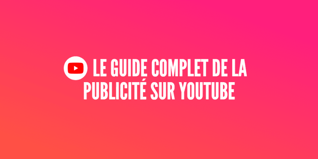 publicité youtube