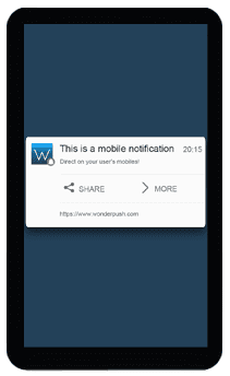 notification push mobile