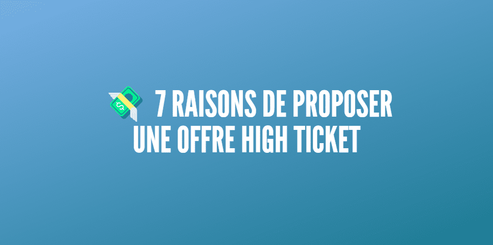 offre high ticket