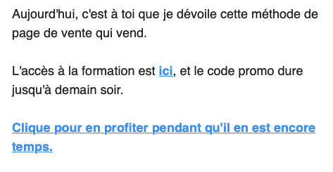 séquence email vente