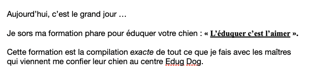 séquence emailing