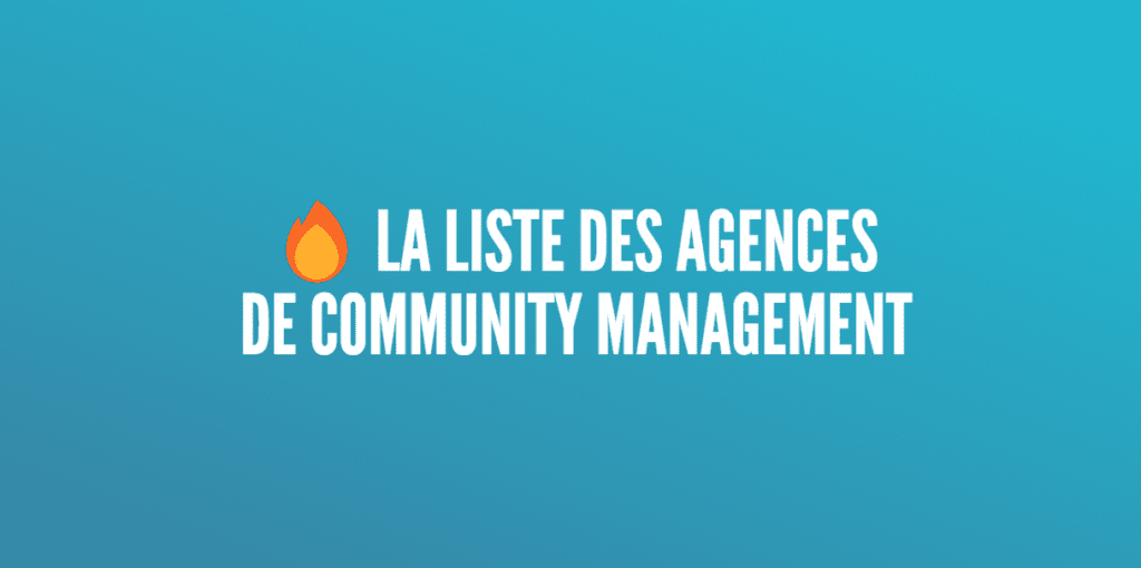 agences community management