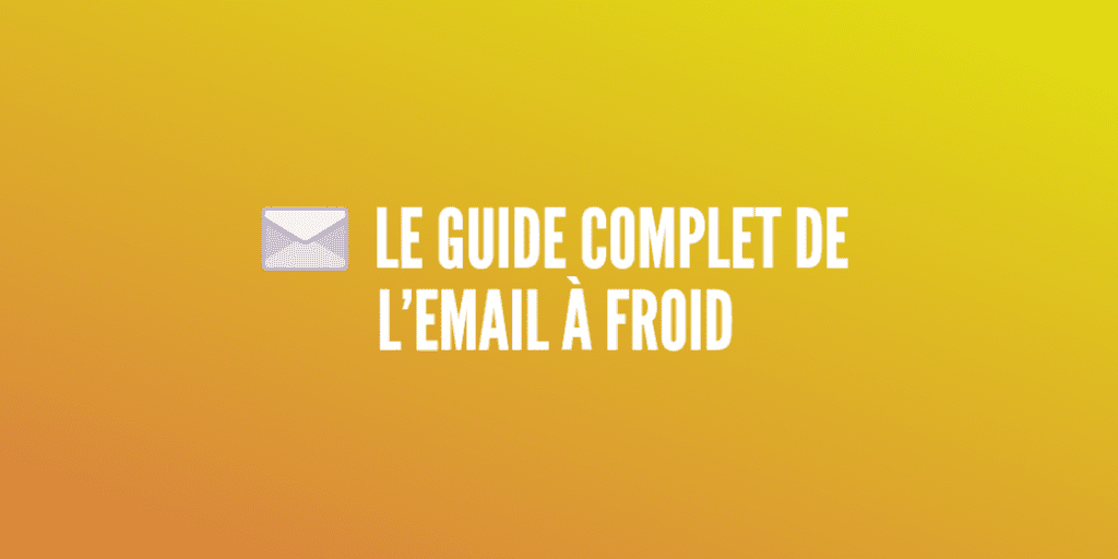 guide email à froid